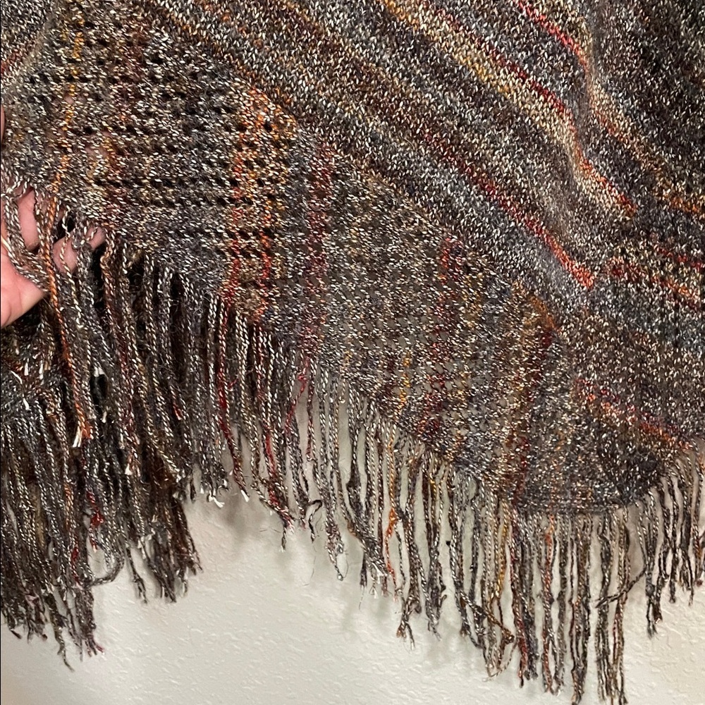 Shyanne Brown Fringe Knit Vest - Picture 7 of 8